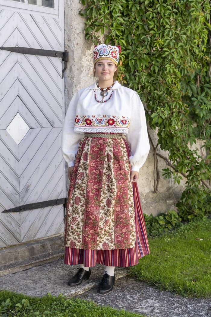 Lüganuse naise rahvarõivad, 19. saj keskpaik