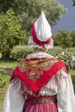 Audru naise rahvarõivad, 19. saj teine pool