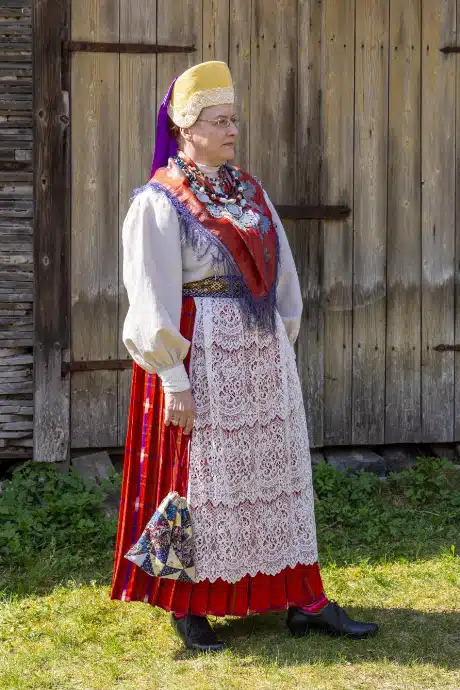 Kirbla naise rahvarõivad, 20. saj algus