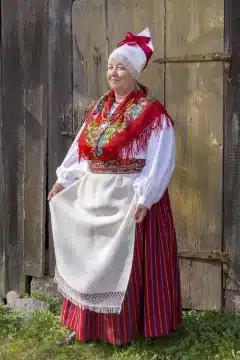 Saarde naise rahvarõivad, 19. saj II pool