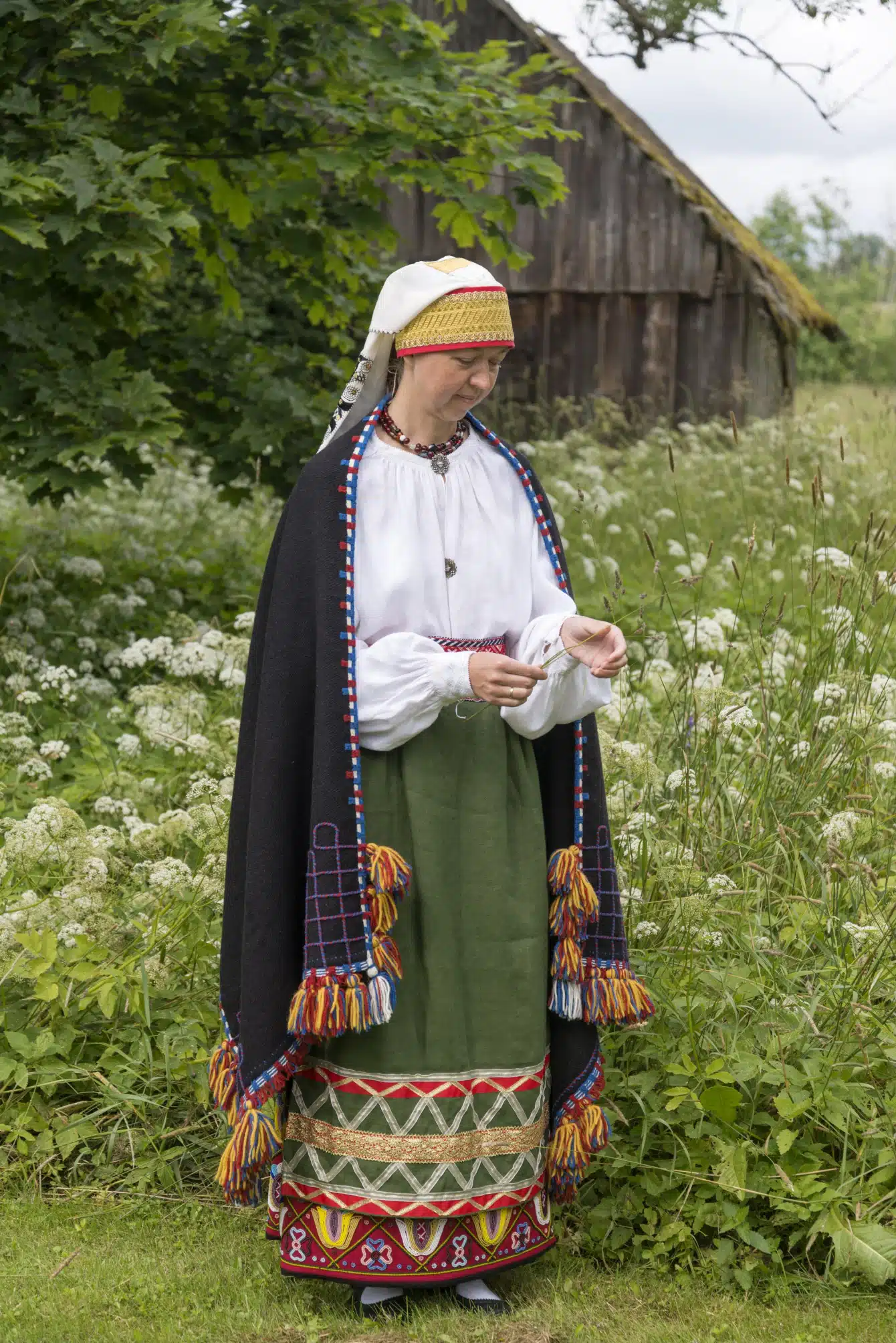 Põltsamaa naise rahvarõivad, 18. saj