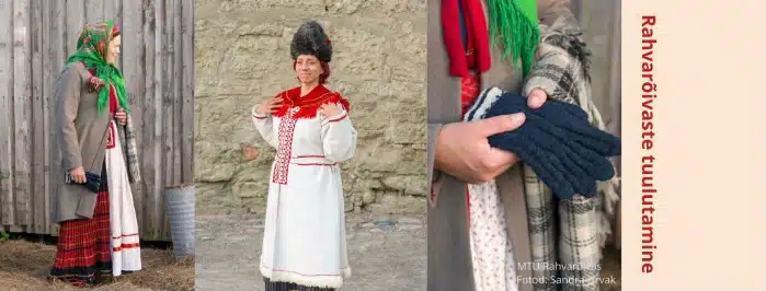 Rahvarõivaste tuulutamine, TALVE-ERI 12. detsembril Tallinna vanalinnas