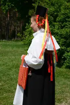 Vormsi neiu rahvarõivad, 19. saj