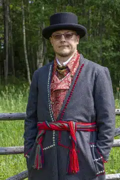 Ambla mehe rahvarõivad, 19. saj