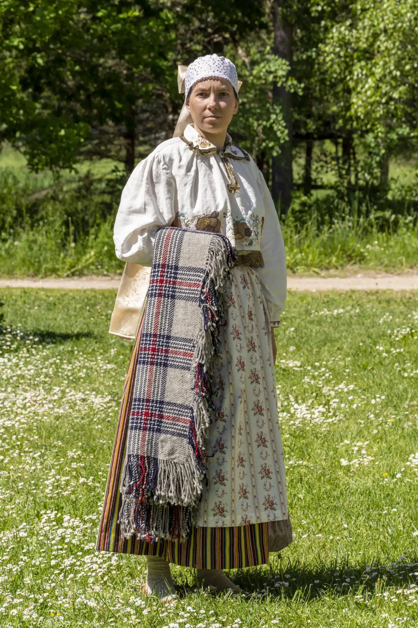 Juuru naise rahvarõivad 19. saj keskel