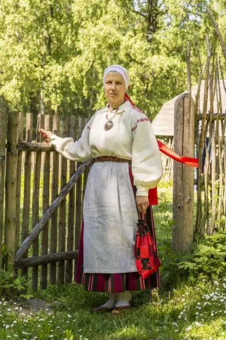 Vastseliina naise rahvarõivad, 19. saj keskpaik