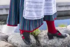 Kaarma naise rahvariided, 19. saj