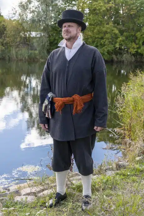 Mustjala mehe rahvariided, 19. saj