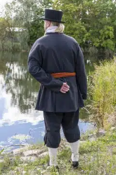 Mustjala mehe rahvariided, 19. saj