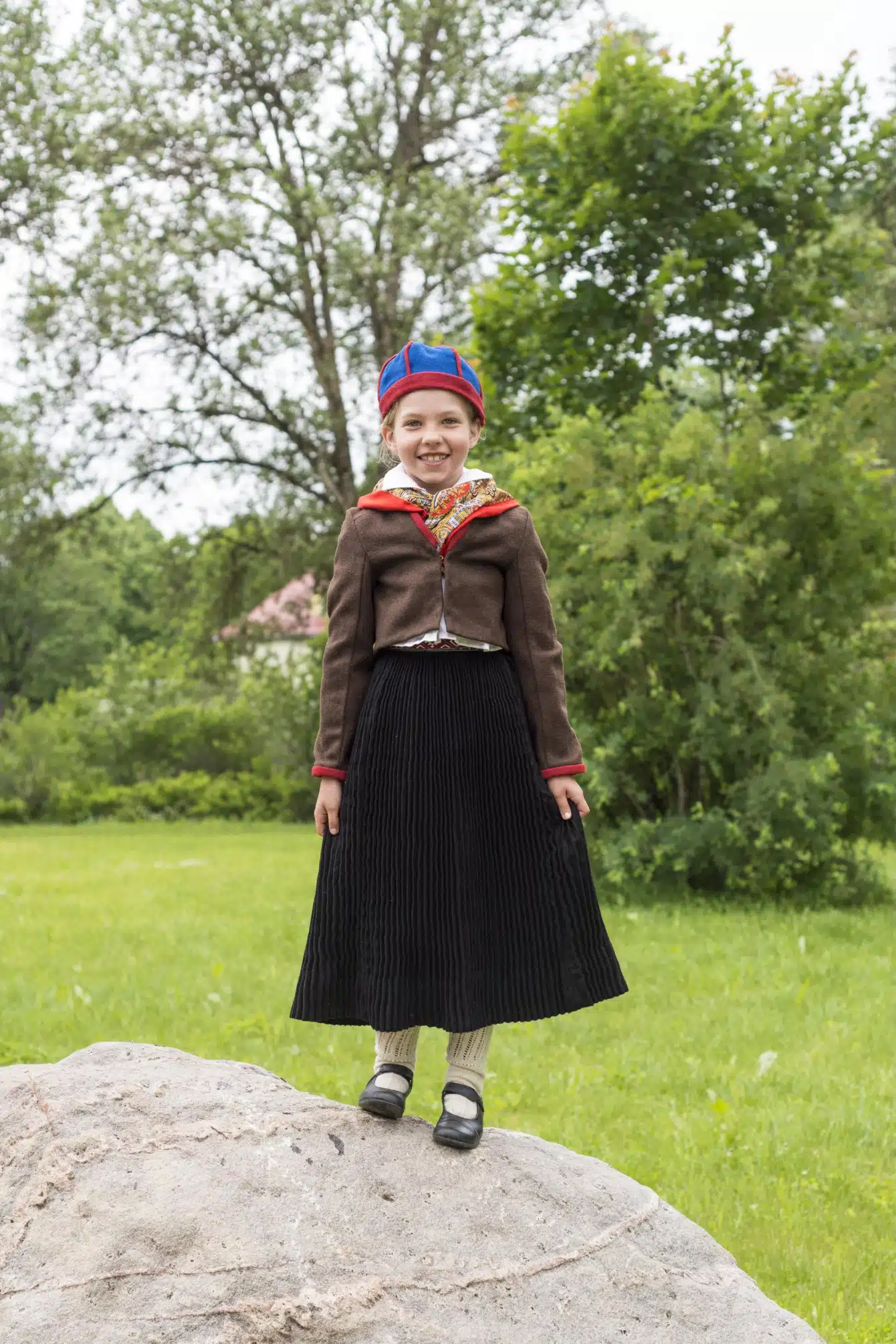 Noarootsi tüdruku rahvarõivad, 19. saj keskpaik