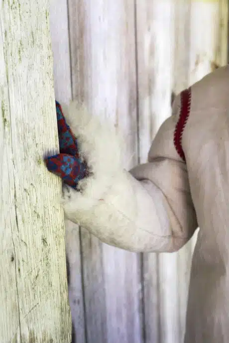 Vändra naine kasukas, 19. saj keskpaik