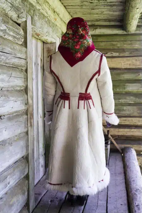 Vändra naine kasukas, 19. saj keskpaik