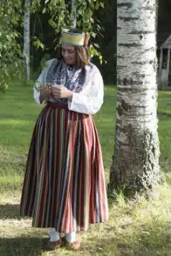 Vändra neiu rahvarõivad, 19. saj keskpaik