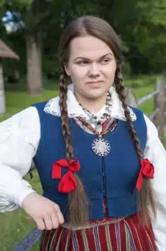 Vändra neiu rahvarõivad, 19. saj lõpp