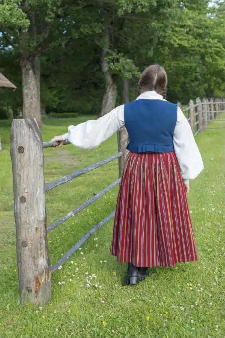 Vändra neiu rahvarõivad, 19. saj lõpp
