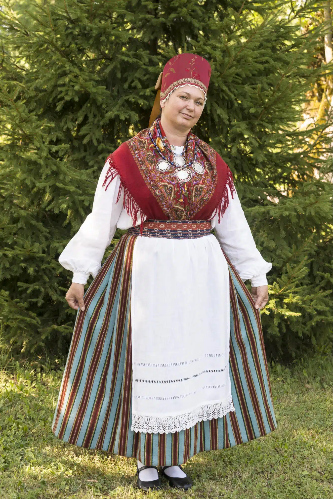 Kullamaa naise rahvarõivad, 19. saj keskpaik