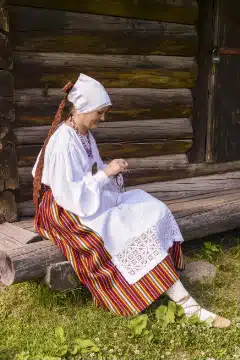 Maarja-Magdaleena naise rahvarõivad, 19. sajandi keskpaik