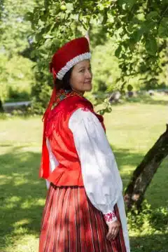 Martna naise rahvarõivad, 19. saj II pool