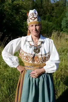 Vaivara naise rahvarõivad, 19. saj algus