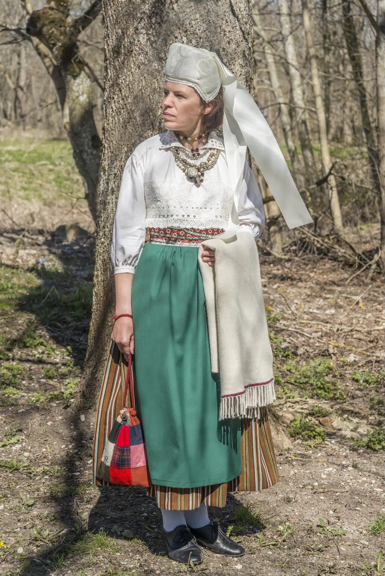 Keila naise rahvarõivad, 19. sajandi keskpaik