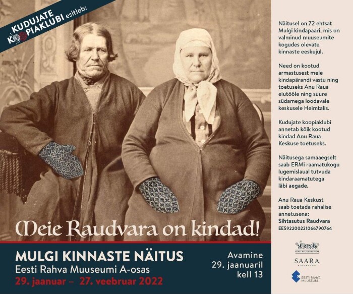 kudujate koopiaklubi mulgi kinnaste näitus