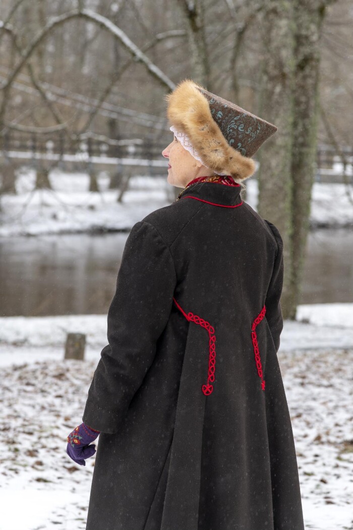 Audru naise talvised rõivad, 19. saj keskpaik