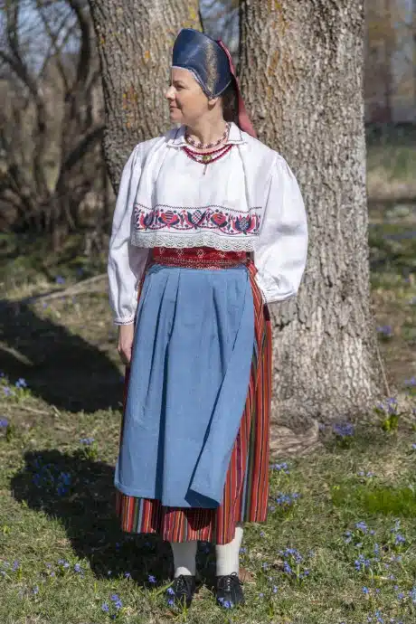 Simuna naise rahvarõivad, 19. saj keskpaik