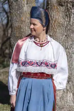 Simuna naise rahvarõivad, 19. saj keskpaik