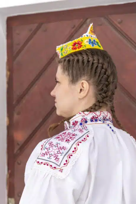Muhu naise rahvarõivad, 20. saj I pool