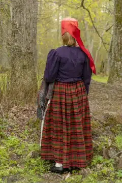 Hageri naise rahvarõivad, 19. saj lõpp