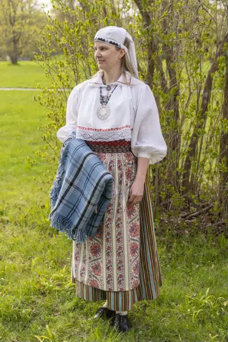 Märjamaa nooriku rahvarõivad, 18. saj lõpp