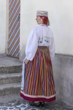 Kadrina naise rahvarõivad, 19. saj II pool