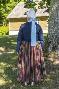 Suure-Jaani naise rahvarõivad, 19. saj II pool