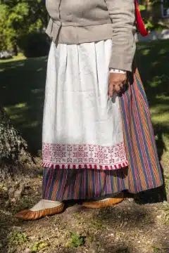 Viljandi naise rahvarõivad, 19. saj keskpaik