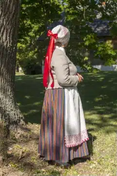 Viljandi naise rahvarõivad, 19. saj keskpaik
