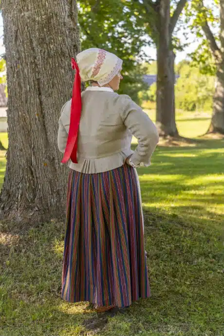 Viljandi naise rahvarõivad, 19. saj keskpaik