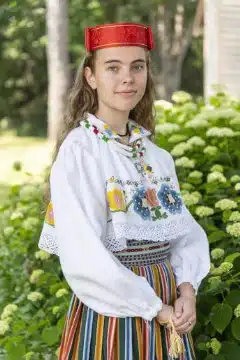 Kadrina neiu rahvarõivad, 19. saj I pool