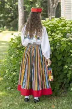Kadrina neiu rahvarõivad, 19. saj I pool