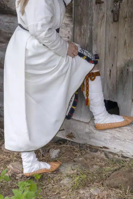 Halliste naise rahvarõivad, 19. saj