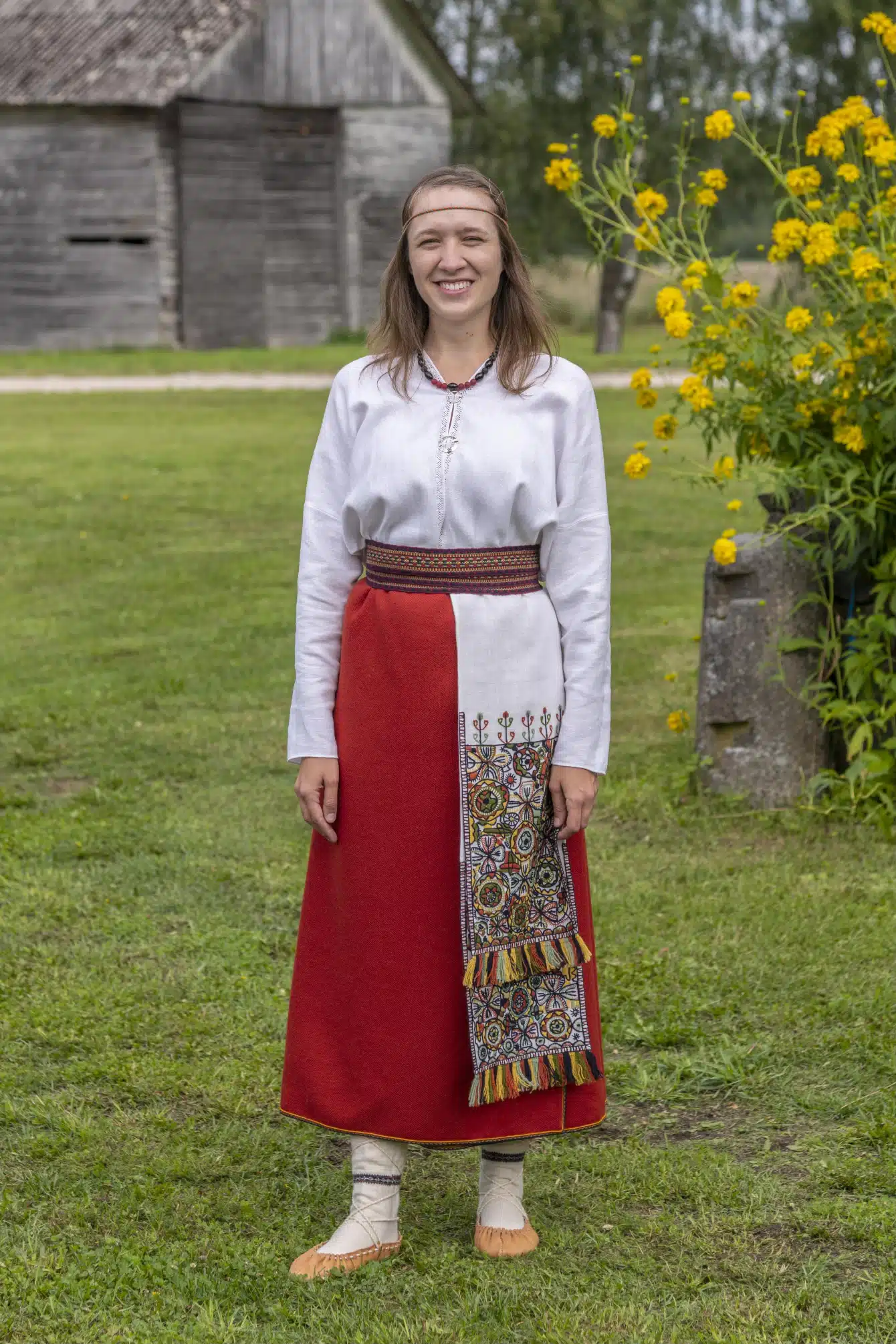 Halliste neiu rahvarõivad, 19. saj keskpaik