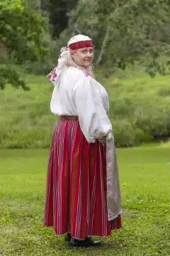 Paistu naise rahvarõivad, 19. saj II pool