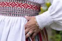 Suure-Jaani naise rahvarõivad, 19. saj II pool