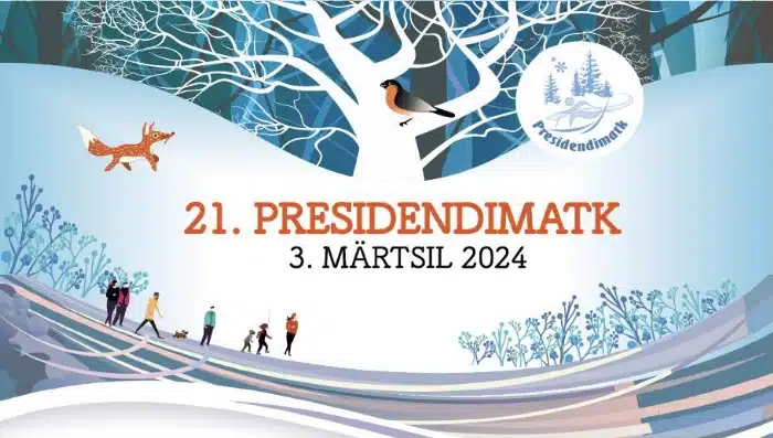 Rahvarõivaste tuulutamine 21. Presidendimatkal