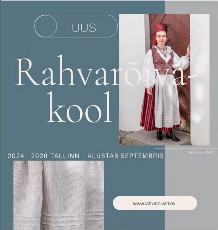 Alustab uus Tallinna rahvarõivakool