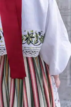 Kadrina naise rahvarõivad, 19. saj lõpp