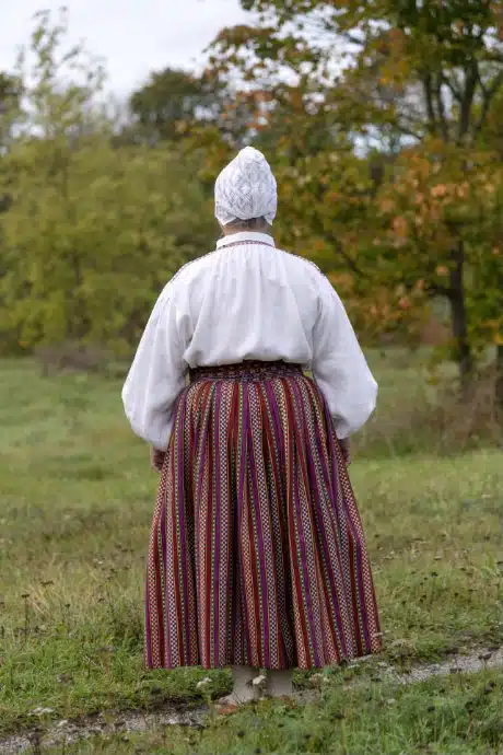 Sangaste naise rahvarõivad, 19. saj keskpaik