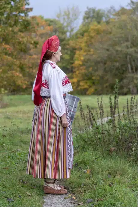 Vaivara naise rahvarõivad, 19. saj I pool