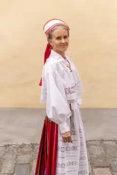 Pühalepa naise rahvariided, 19. saj II pool