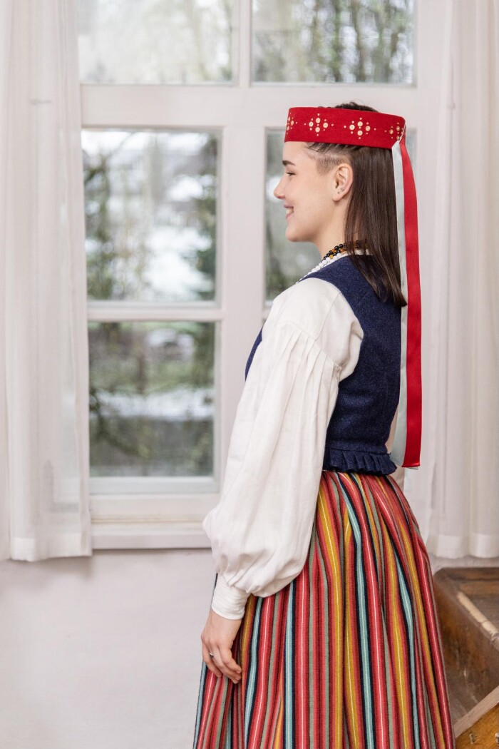 Laiuse neiu rahvarõivad, 19. saj keskpaik