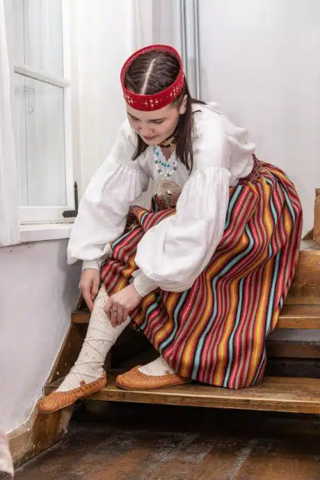 Laiuse neiu rahvarõivad, 19. saj keskpaik